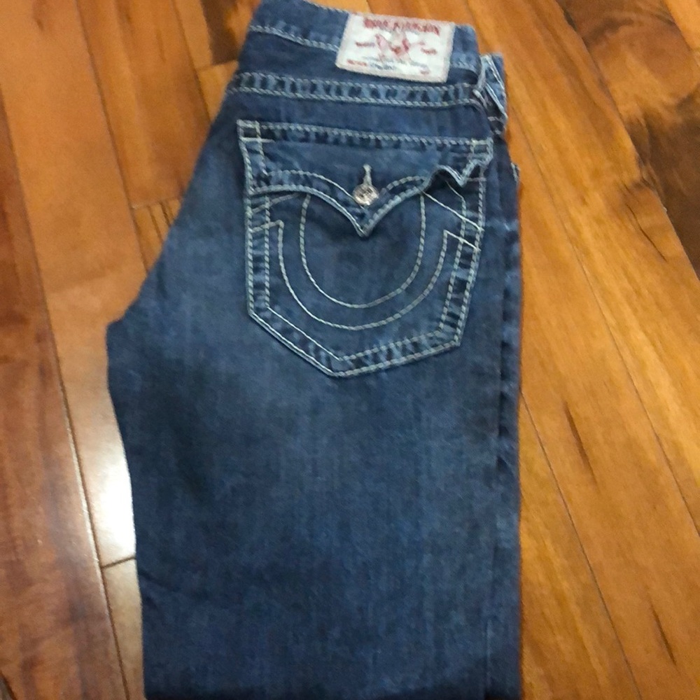 Men’s True Religion Jeans.